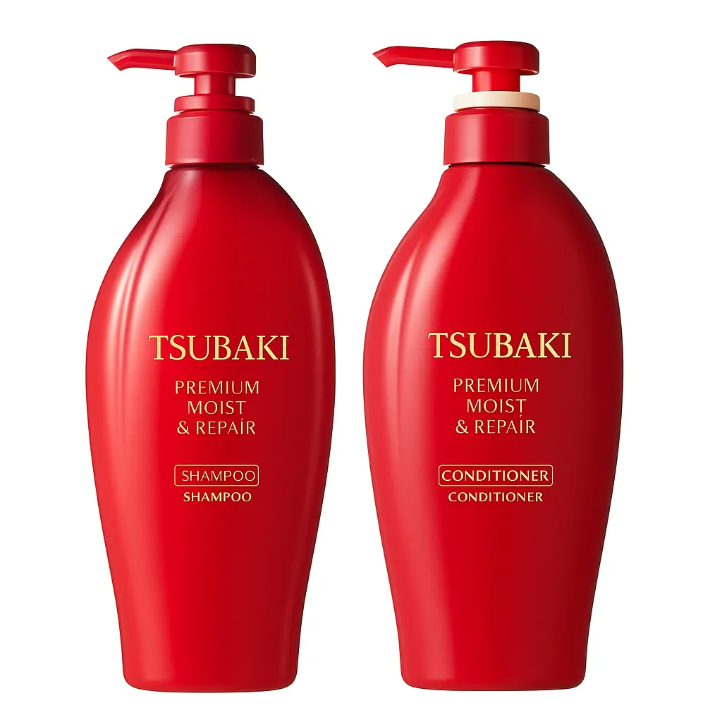 Tsubaki Premium Moist & Repair set - 450mL each