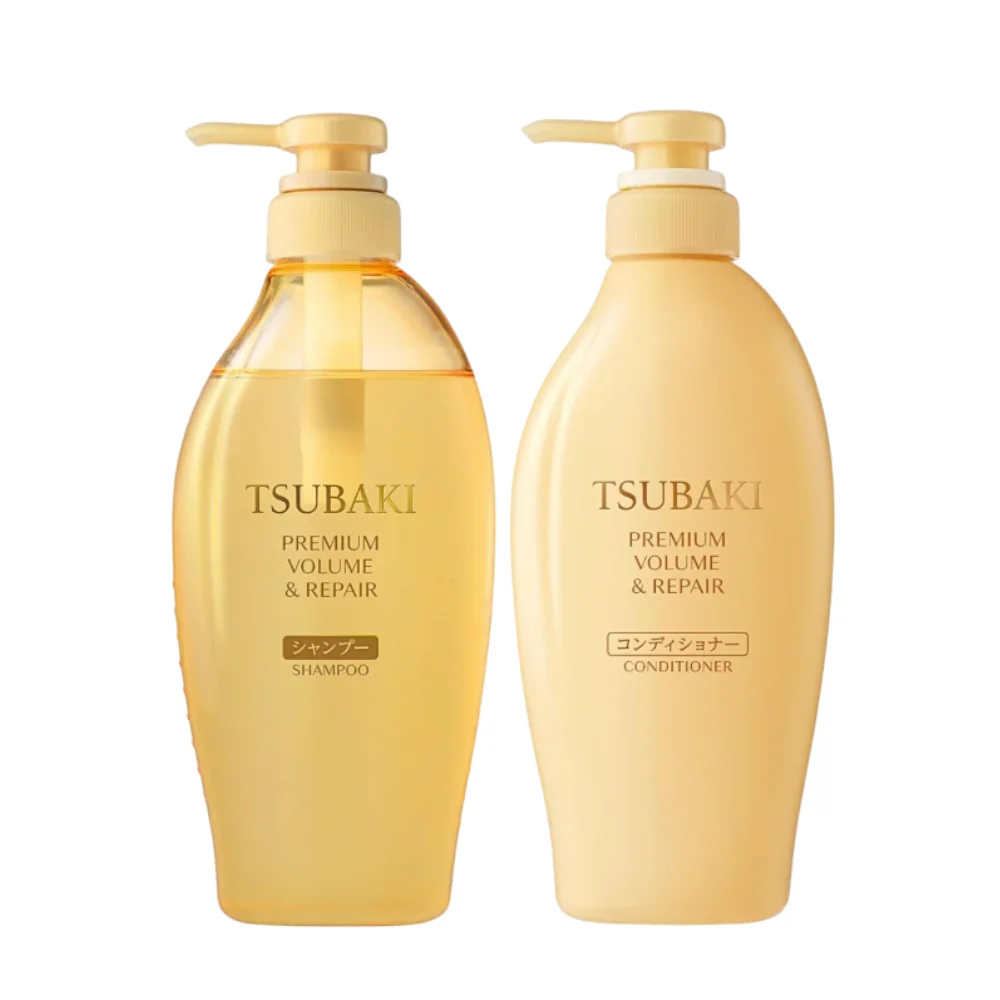 TSUBAKI Premium Volume & Repair set - 450mL each